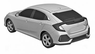 Gambar Paten Honda Civic Hatchback Terkuak, Siap Gendong Mesin 1.000 cc Turbo Gambar Paten Honda Civic Hatchback Terkuak, Siap Gendong Mesin 1.000 cc Turbo