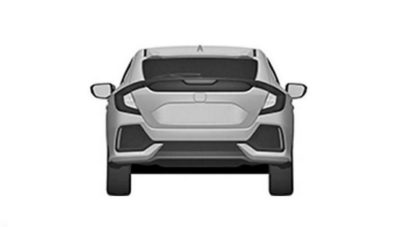 Gambar Paten Honda Civic Hatchback Terkuak, Siap Gendong Mesin 1.000 cc Turbo Gambar Paten Honda Civic Hatchback Terkuak, Siap Gendong Mesin 1.000 cc Turbo