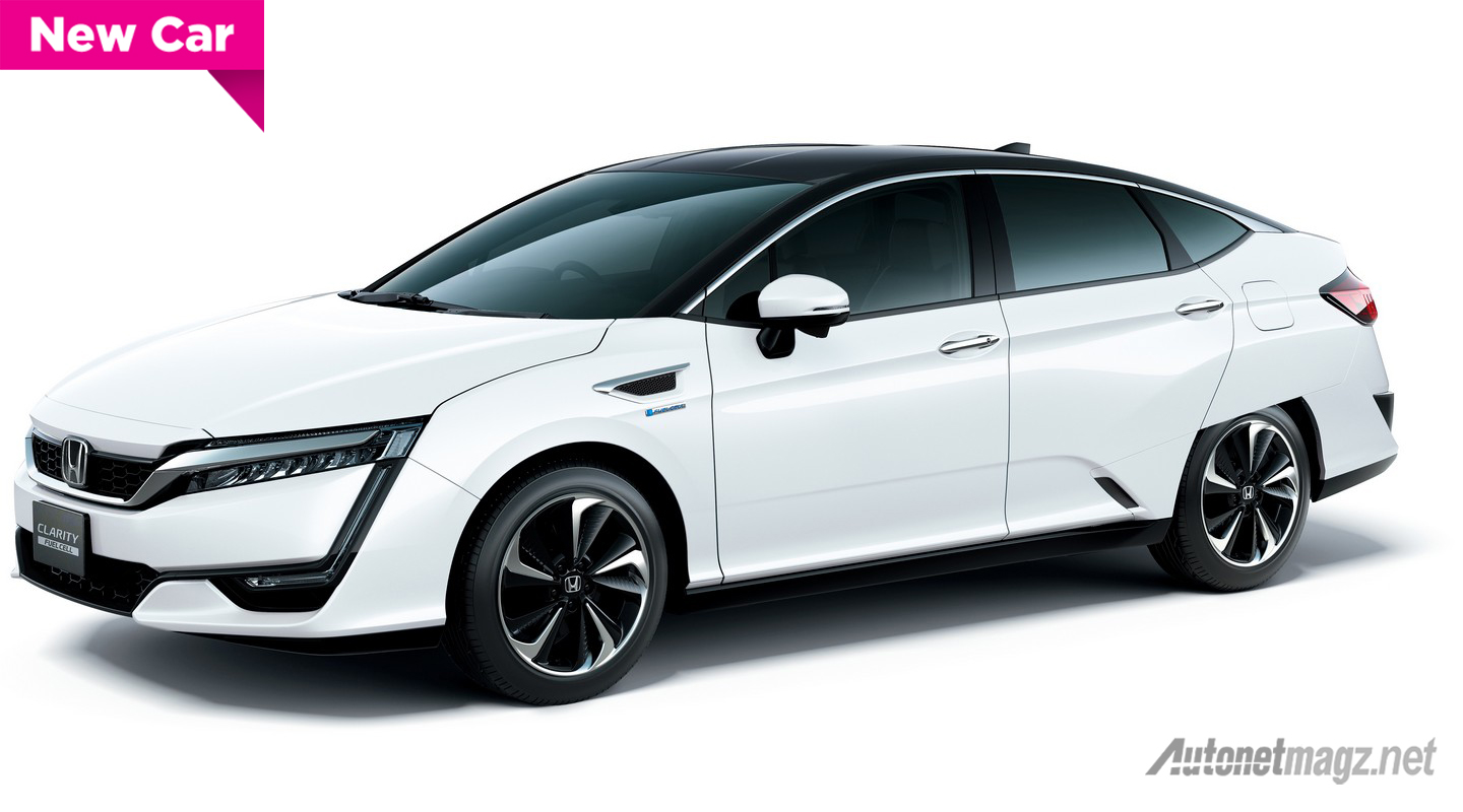 Honda, honda-clarity-fcv-japan-2016-front: Honda Clarity FCV Fuel Cell Hydrogen Sudah Mengaspal di Jepang