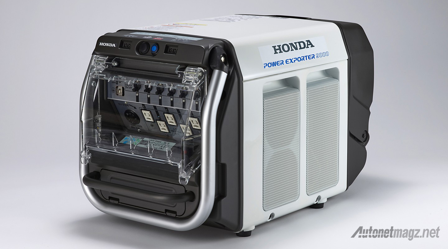 Honda, honda-clarity-fcv-japan-2016-power-exporter-9000: Honda Clarity FCV Fuel Cell Hydrogen Sudah Mengaspal di Jepang