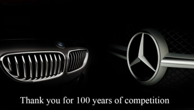 Yuk, Simak Ucapan Selamat Ulang Tahun ke-100 Dari Mercedes Benz Untuk BMW