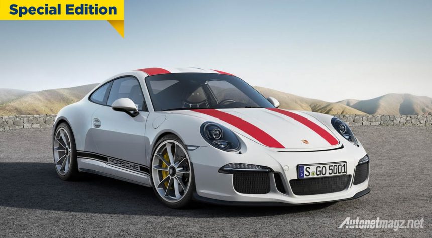 Porsche 911 R, Edisi Terbatas Spesial Bertransmisi Manual