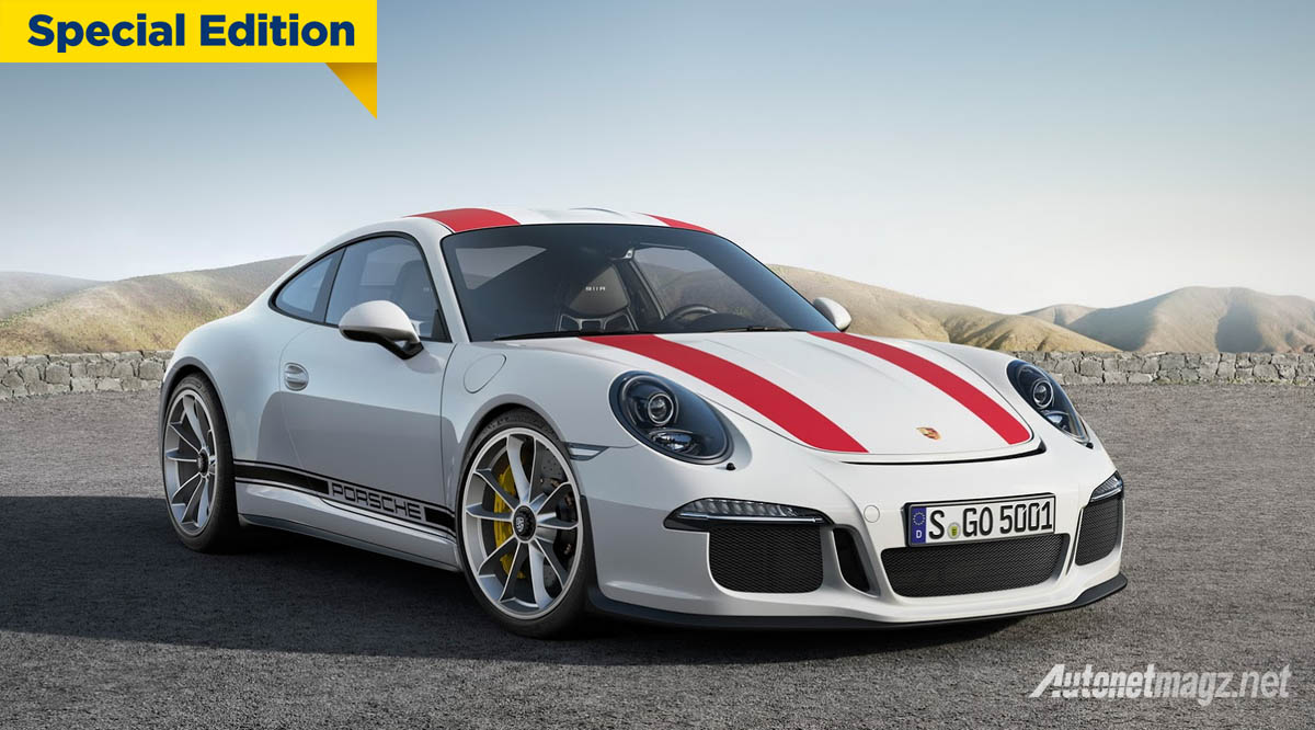 Berita, porsche 911 r: Porsche 911 R, Edisi Terbatas Spesial Bertransmisi Manual