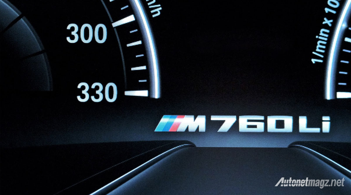 Berita, spidometer BMW M760Li: BMW M760Li, Kereta Kencana Kencang Bermesin V12 Twin Turbo Plus AWD!