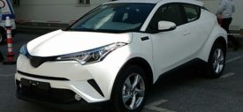 toyota c-hr red white front