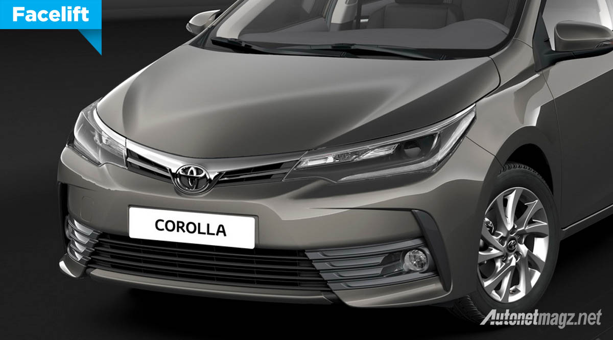 Berita, toyota corolla altis facelift: Toyota Corolla Versi Eropa Dapatkan Facelift Berwajah Agresif!