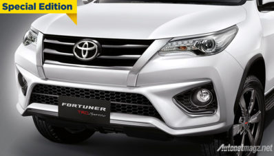 Toyota Fortuner TRD Sportivo Dirilis di Thailand, Bagaimana Menurutmu?