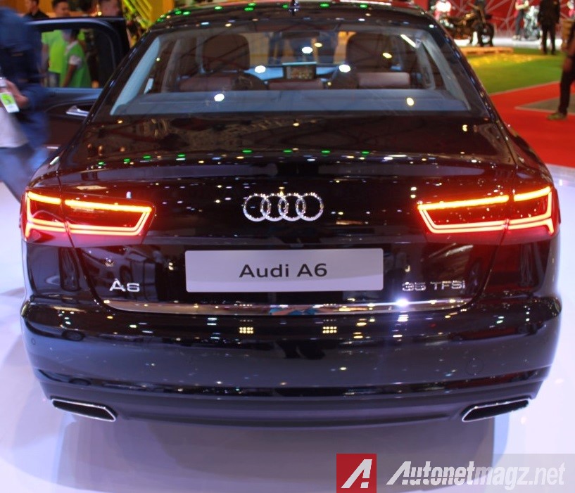 Audi, Audi-A6-IIMS2016-Rear: Audi A6 Product Improvement Ditampilkan Di IIMS 2016, Apa Saja Perubahannya?