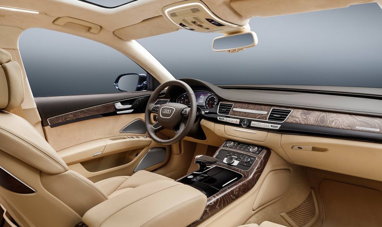 Mobil Baru, Audi-A8L-Extended-Limo-Dashboard: Audi A8 L Extended, Limousine Penantang Maybach Dari Audi