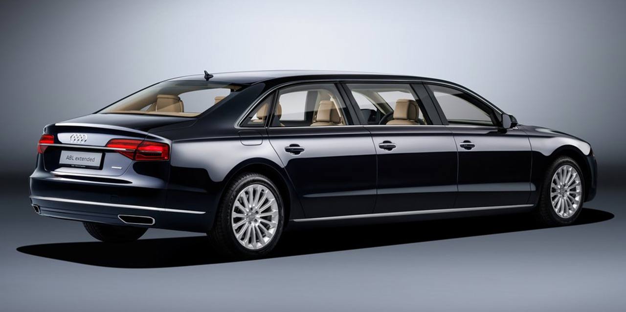Mobil Baru, Audi-A8L-Extended-very-long-wheel-base: Audi A8 L Extended, Limousine Penantang Maybach Dari Audi