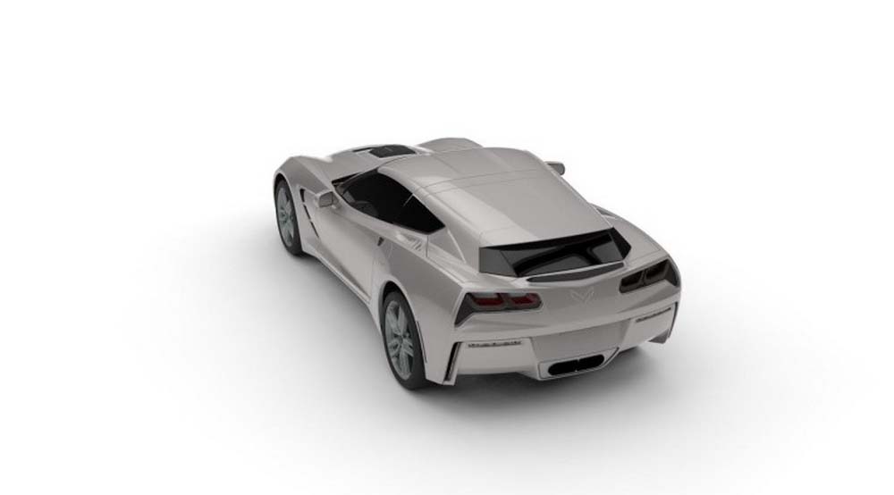 Chevrolet, Callaway-corvette-Aerowagen-rear: Callaway Bakal Merealisasikan Ide Desain Corvette Aerowagen