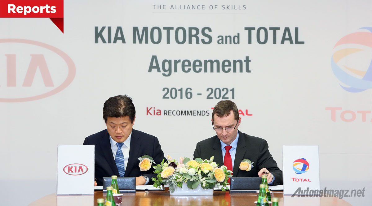 International, KIA motors dan Total Oil perpanjang kerjasama hingga tahun 2021: Kemitraan KIA Motors Dengan Total Diperbaharui dan Diperpanjang Hingga 2021