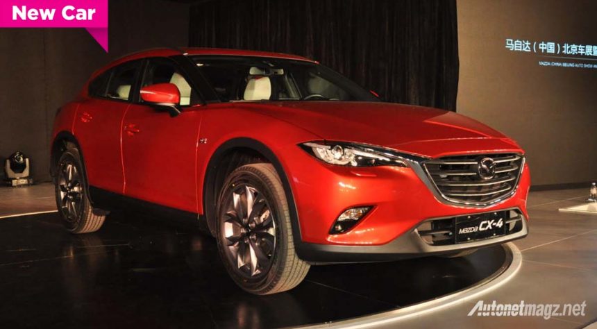 Begini Tampilan Mazda CX-4, Crossover Mazda Beratap Landai Begini Tampilan Mazda CX-4, Crossover Mazda Beratap Landai