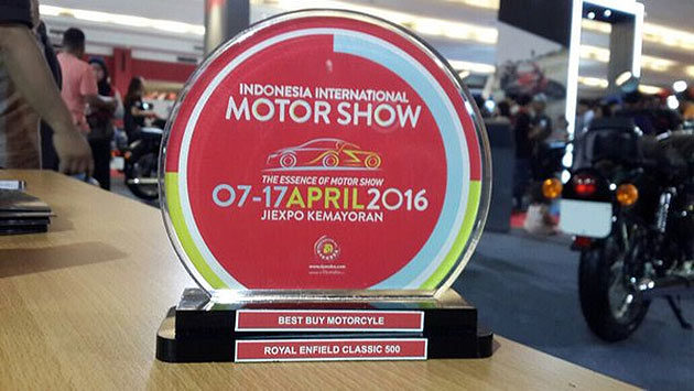 Royal Enfield Classic 500 jadi Best Buy Motorcycle di IIMS 2016