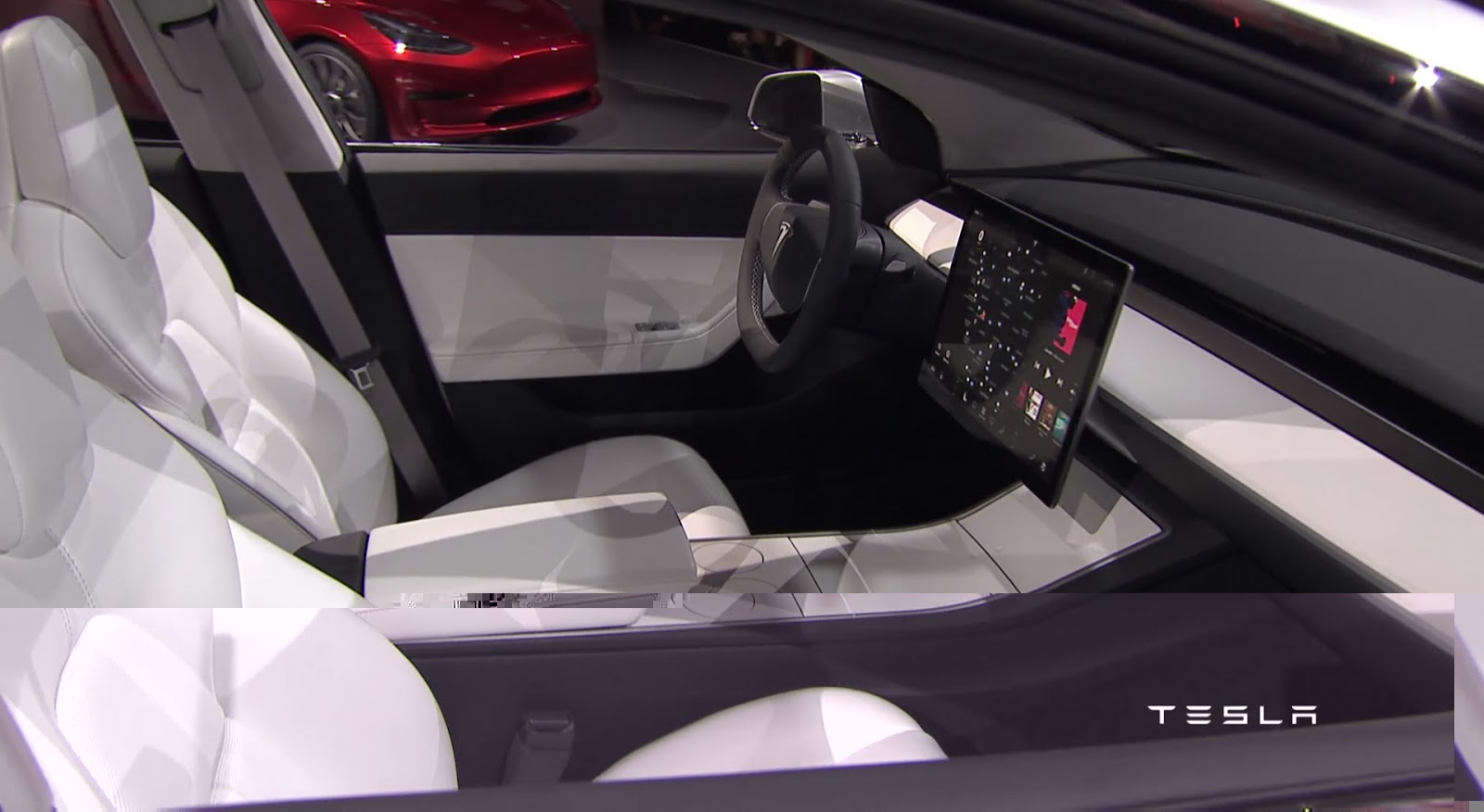 International, Tesla-Model-3-interior: Ini Dia Tesla Model 3 Yang Lebih Kompak dan Tetap Kencang