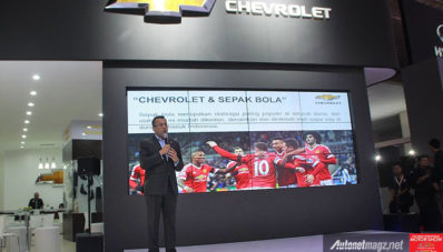 Penyerahan Chevrolet Trax Dan Promo Khusus Ramaikan Booth Chevrolet di IIMS 2016