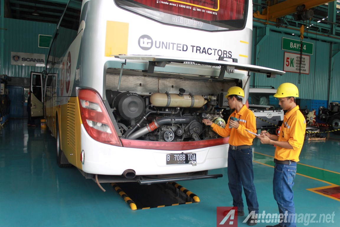 Event, United-Tractor-Bus-Maintenance: Kunjungan Ke United Tractor Indonesia, Penyedia Bus, Truk Merk Scania dan UD Trucks Untuk Indonesia!