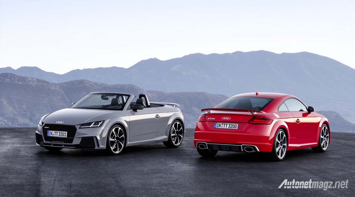 audi tt rs 2017 coupe and convertible