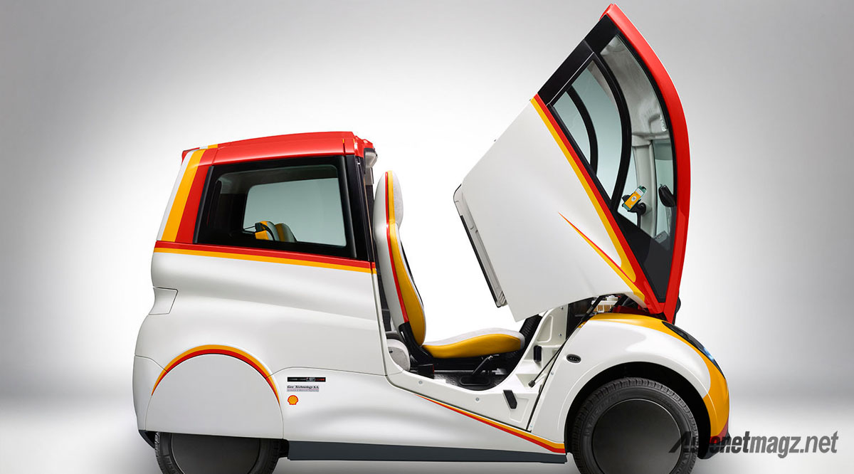 Berita, mobil konsep shell side: Inilah Mobil Konsep Buatan Shell : Dibantu Perancang McLaren F1, Bisa Capai 38 Km/Liter