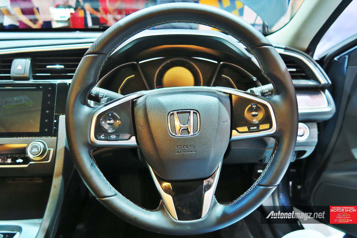 Berita, setir honda civic turbo indonesia: First Impression Review Honda Civic Turbo Indonesia 2016