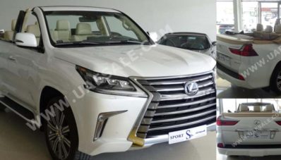 Lexus LX570 Tanpa Atap Ini Senilai Rp.4,6 Milyar, Berminat? Lexus LX570 Tanpa Atap Ini Senilai Rp.4,6 Milyar, Berminat?