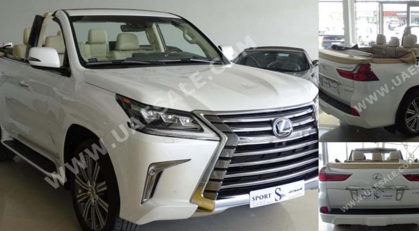 Lexus LX570 Tanpa Atap Ini Senilai Rp.4,6 Milyar, Berminat? Lexus LX570 Tanpa Atap Ini Senilai Rp.4,6 Milyar, Berminat?