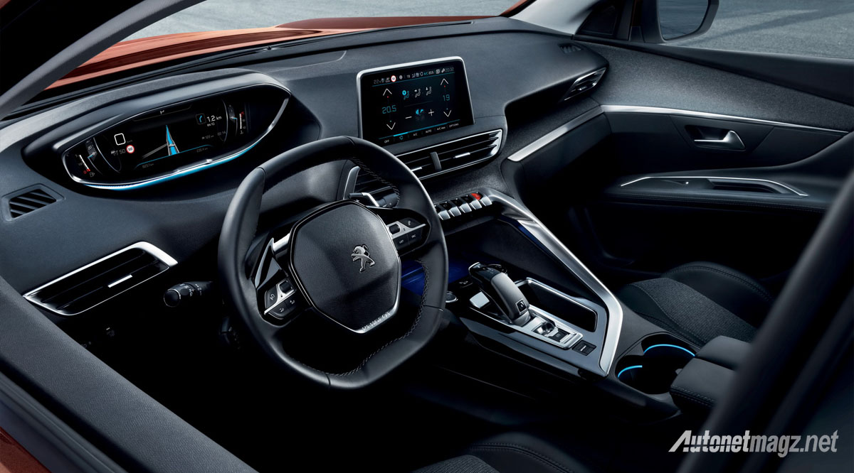 International, Peugeot-3008-2016-compact-suv-interior: Peugeot 3008 Diperkenalkan Sebagai Penjegal Outlander Sport