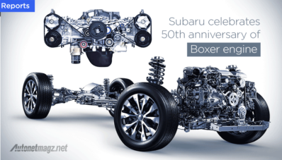 Subaru Rayakan 50 Tahun Penggunaan Mesin Boxer Subaru Rayakan 50 Tahun Penggunaan Mesin Boxer