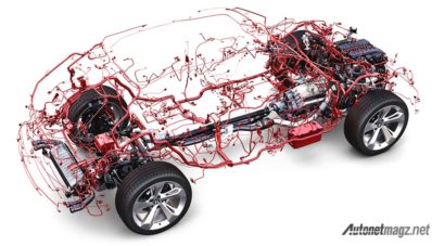 Yuk, Simak Seberapa Rumit Rangkaian Kabel Bentley Bentayga!