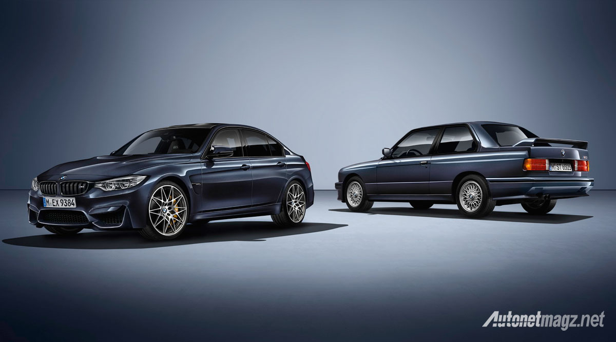 BMW, bmw m3 f80 30 Jahre M3 and m3 e30: BMW Rilis M3 Edisi Khusus Perayaan 30 Tahun, Terbatas Hanya 500 Unit!