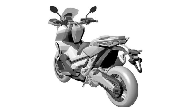 honda-city-adventure-scooter-750cc-patent-leaked-rear