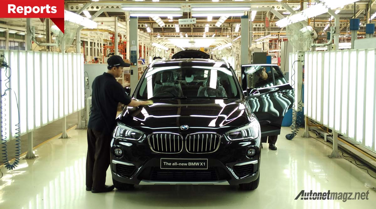BMW, perakitan bmw x1 indonesia: Intip Lini Perakitan BMW Indonesia, 1 Mobil Selesai Tiap 40 Menit