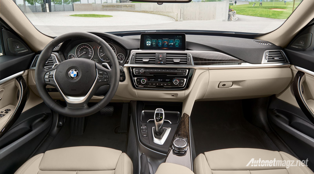 BMW, BMW-3-Series-GT-2017-dashboard: BMW 3-Series GT Facelift Dirilis, Fokus Pada Desain Dan Mesin