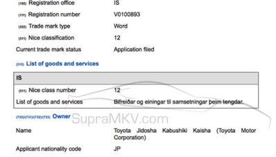 Yes, Nama Toyota Supra Dipatenkan di Eropa! Yes, Nama Toyota Supra Dipatenkan di Eropa!