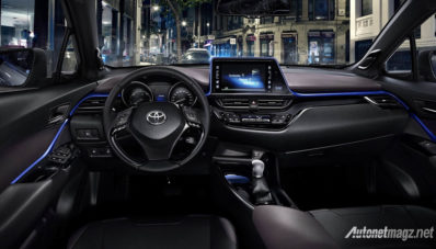 Inilah Interior Toyota C-HR, Keren! - AutonetMagz
