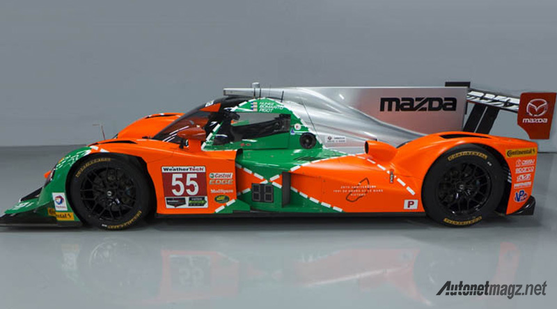 International, mobil balap lmp2 mazda nomor 55: Mobil Balap Mazda Rayakan 25 Tahun Kejayaan Mazda 787B
