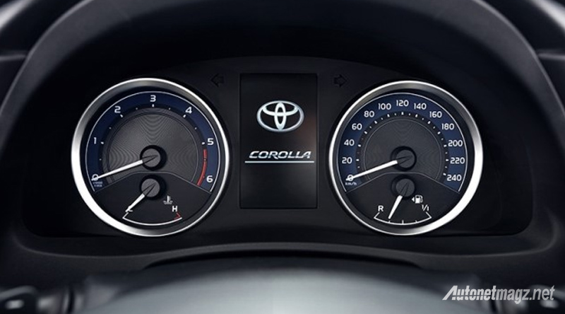 International, panel instrumen toyota corolla facelift 2017: Toyota Corolla Facelift 2017 Kini Pamerkan Interiornya