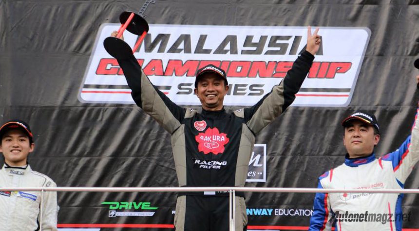 Fitra Eri Rajai Sirkuit Sepang Pada Seri Perdana Malaysia Championship Series