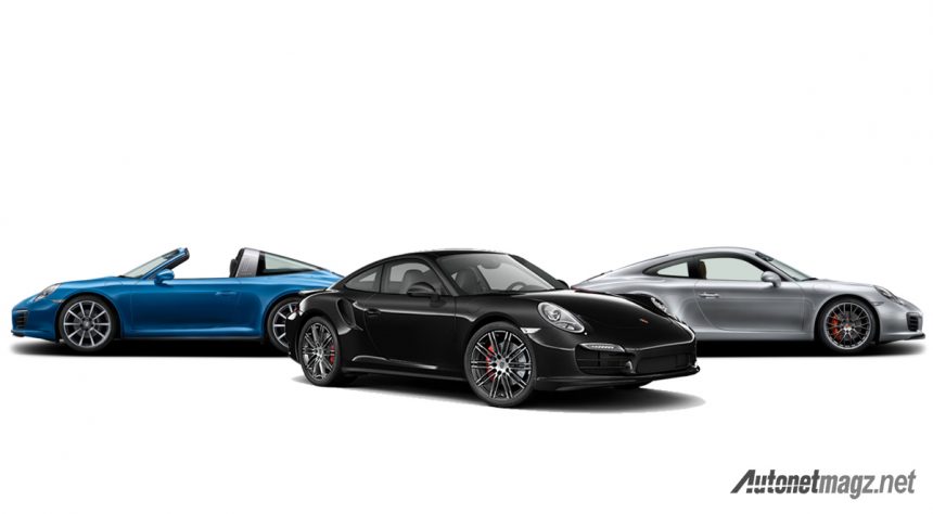 Inilah Bedanya Porsche 911 Carrera, Turbo Dan Targa! - Autonetmagz
