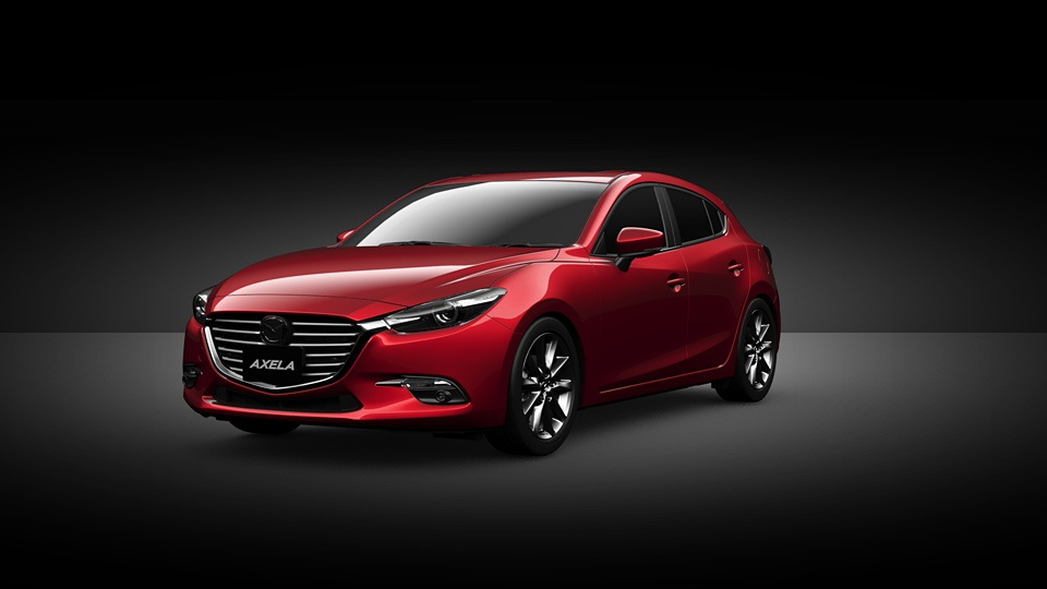 Mazda, Mazda3 facelift 2017 spul red: Mazda3 Facelift 2017 Resmi Diluncurkan di Jepang!