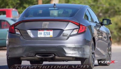 Prototipe Honda Civic SI Berkeliaran, Pakai Transmisi Manual