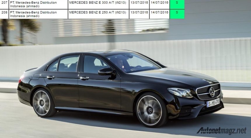 Mercedes Benz E-Class W213 Indonesia Siap di GIIAS 2016? Mercedes Benz E-Class W213 Indonesia Siap di GIIAS 2016?