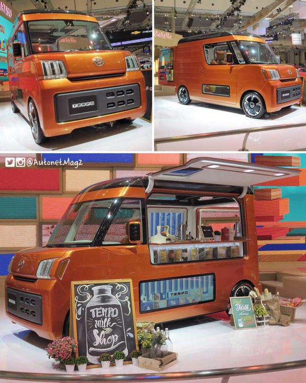Food truck Daihatsu Tempo concept at GIIAS 2016