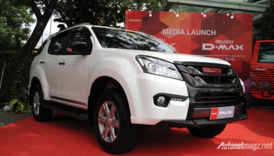 Isuzu MU-X dan D-Max Facelift Diperkenalkan Hari Ini