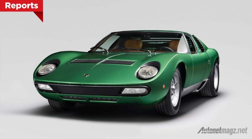 Lamborghini Miura SV Orisinal Dipertontonkan Di Salon Preve