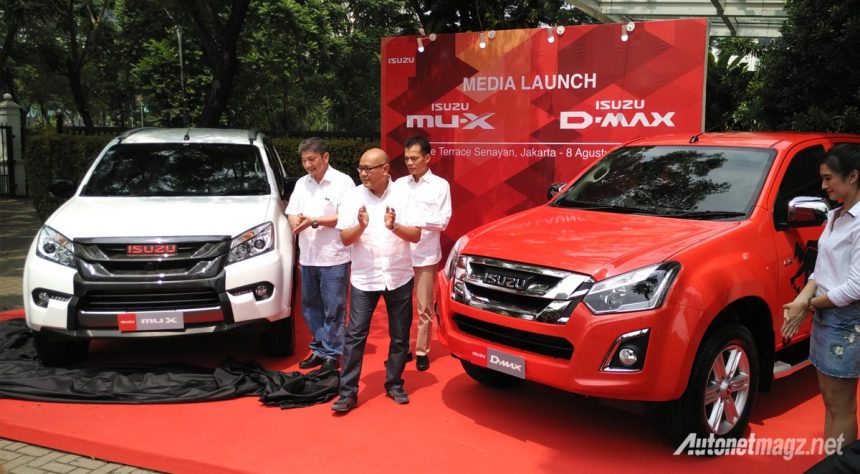 Isuzu MU-X dan D-Max Facelift Diperkenalkan Hari Ini