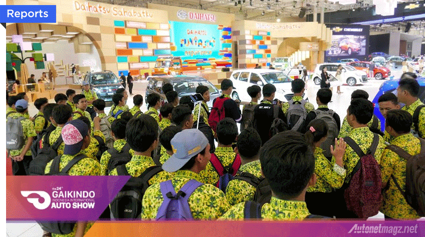 Event, Pelajar diajak masuk GIIAS gratis: Pelajar Diajak Keliling GIIAS 2016 Untuk Pahami Industri Otomotif