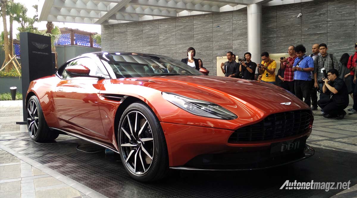 Aston Martin, aston martin db11 front: Aston Martin DB11 Akhirnya Dirilis di Indonesia