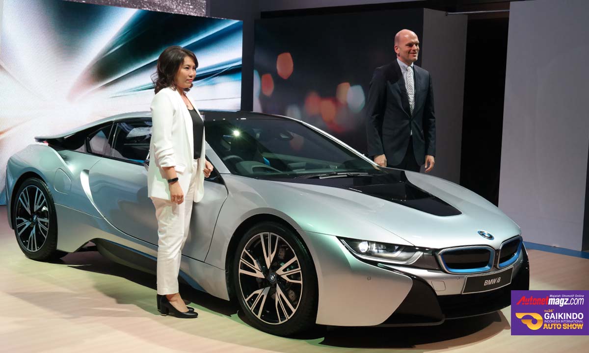 BMW, bmw i8 di giias 2016: BMW Indonesia Alami Peningkatan Penjualan di GIIAS 2016, BMW i8 Favorit