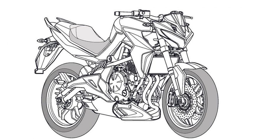 Kymco Merancang Naked Bike Baru, Mirip Kawasaki ER6-N!